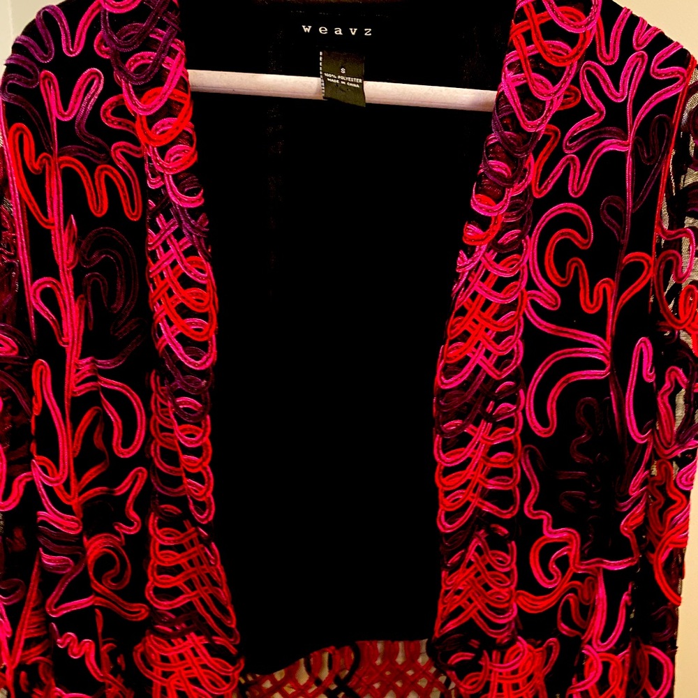 Beautiful pink purple and red Jacket by weavz
